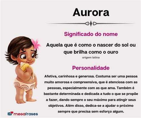 significado do nome aurora - código banco do brasil